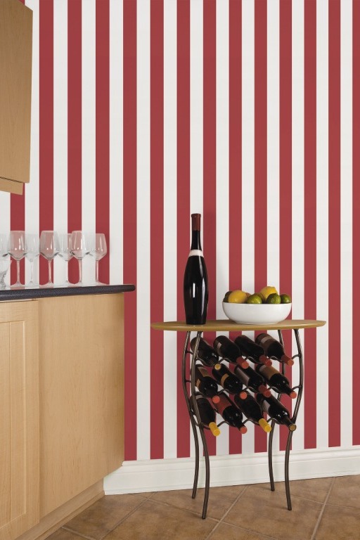 Обои Aura Smart Stripes II G67525 фото в интерьере